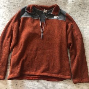 The North Face 3/4 Zip Fleece, size XL